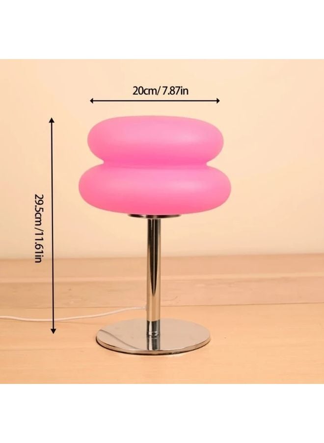 Modern USB Powered Dual Tier LED Table Lamp Dimmable Color Changing White Bread Light - Image 4